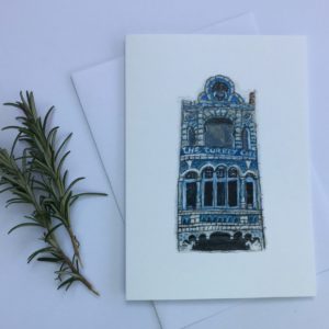 Turkey Cafe Greeting Card