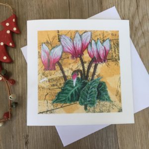 Cyclamen Greeting Card