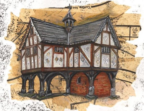 The Old Grammar School Greeting Card - Image 2