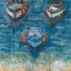 Three Boats Greeting Card - Image 2